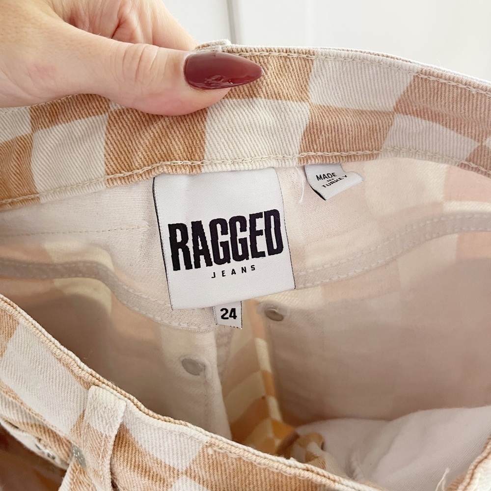 Urban Outfitters Exclusive The Ragged Priest Checkered Jeans - 24 — image 8 of 8